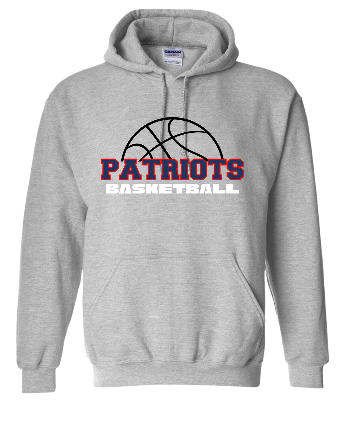 Eisenhower Basketball Split Ball Sport Gray hoodie