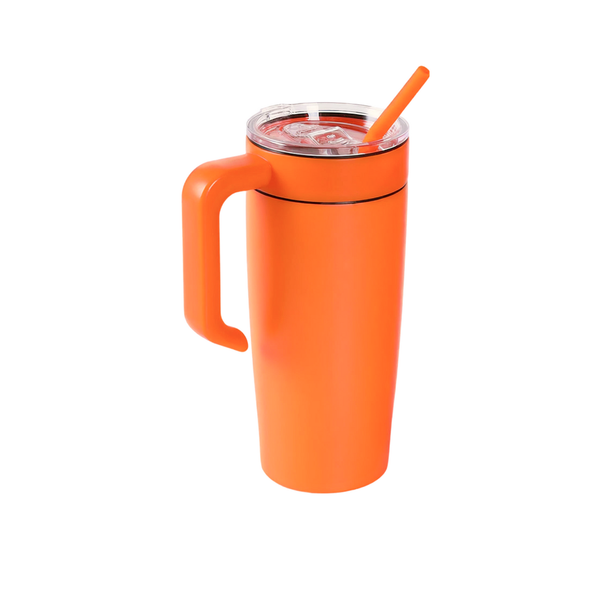 20 oz Classic with Matching Handle tumbler - Orange