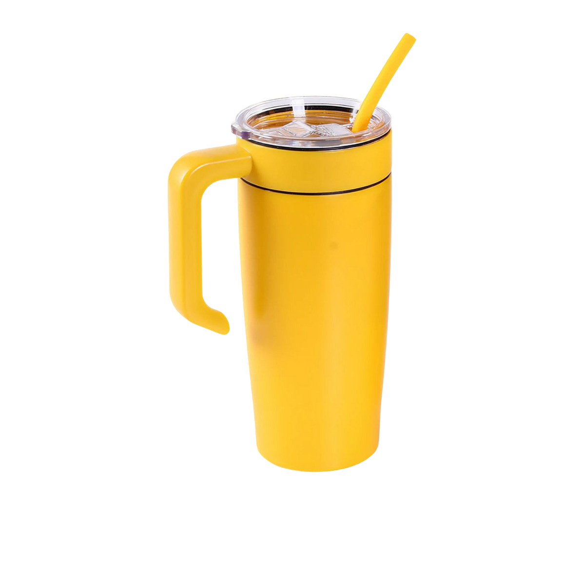20 oz Classic with Matching Handle tumbler - Yellow