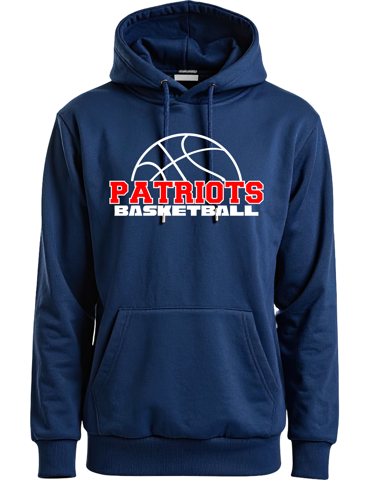 Eisenhower Basketball Split Ball Navy hoodie
