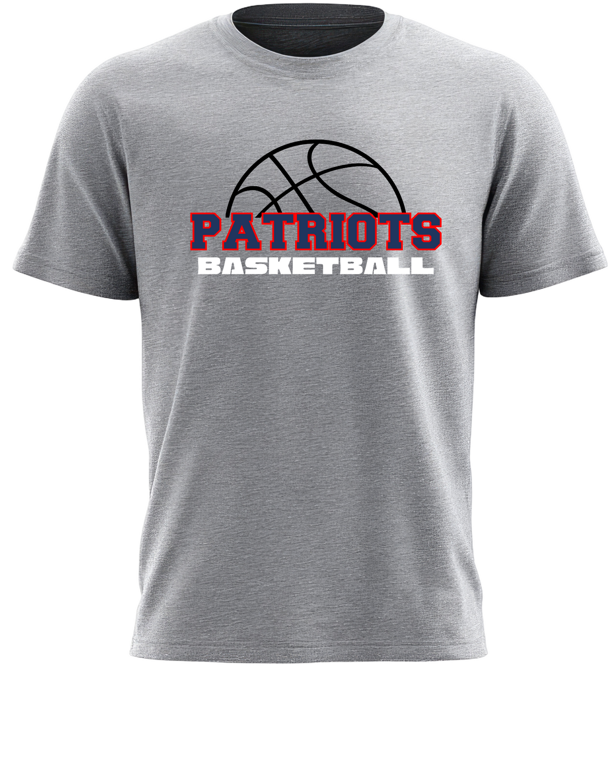 Eisenhower Basketball Split Ball Sport Gray tee