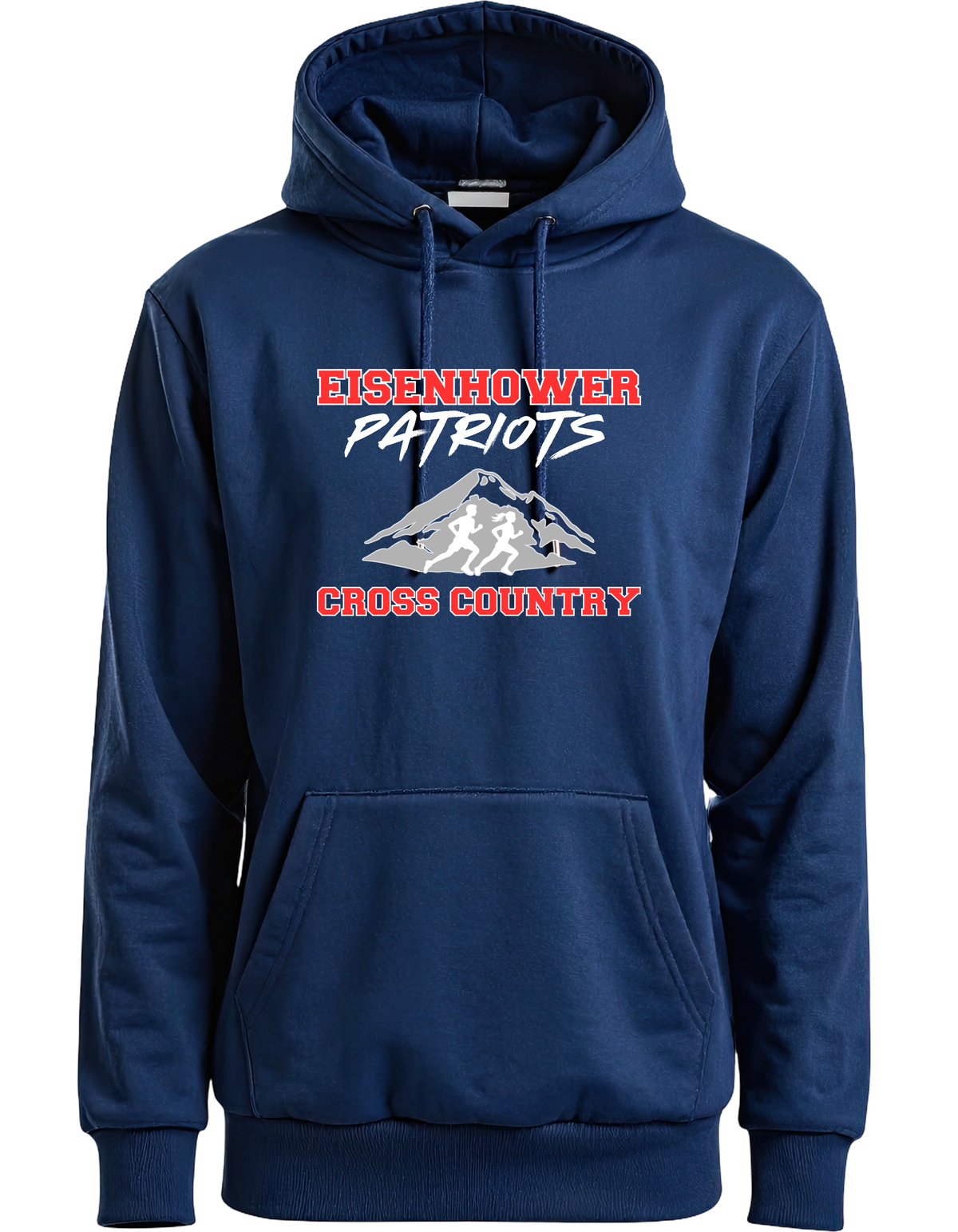 Eisenhower Cross Country Patriots Runner Navy hoodie