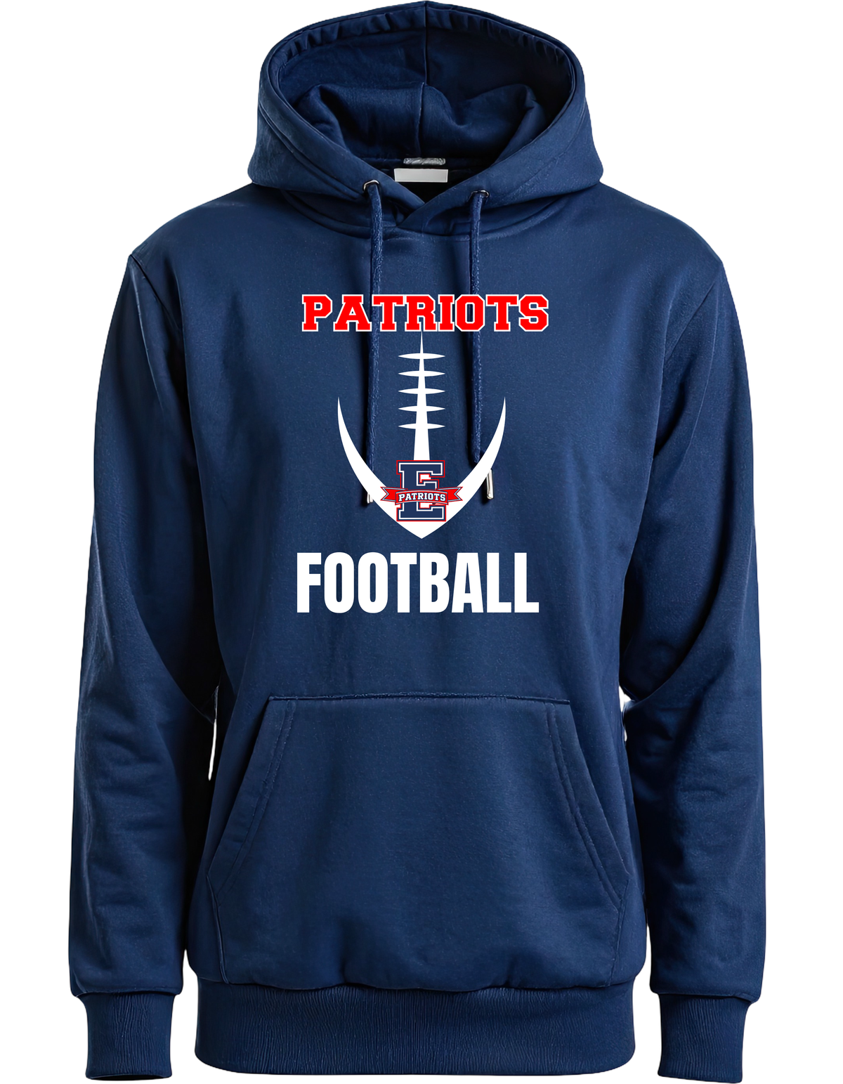 Eisenhower Football Football + E Navy hoodie