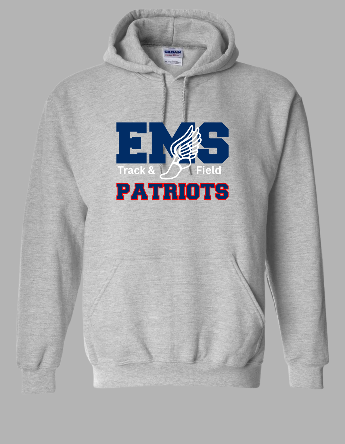 Eisenhower Track Track Shoe Sport Gray hoodie
