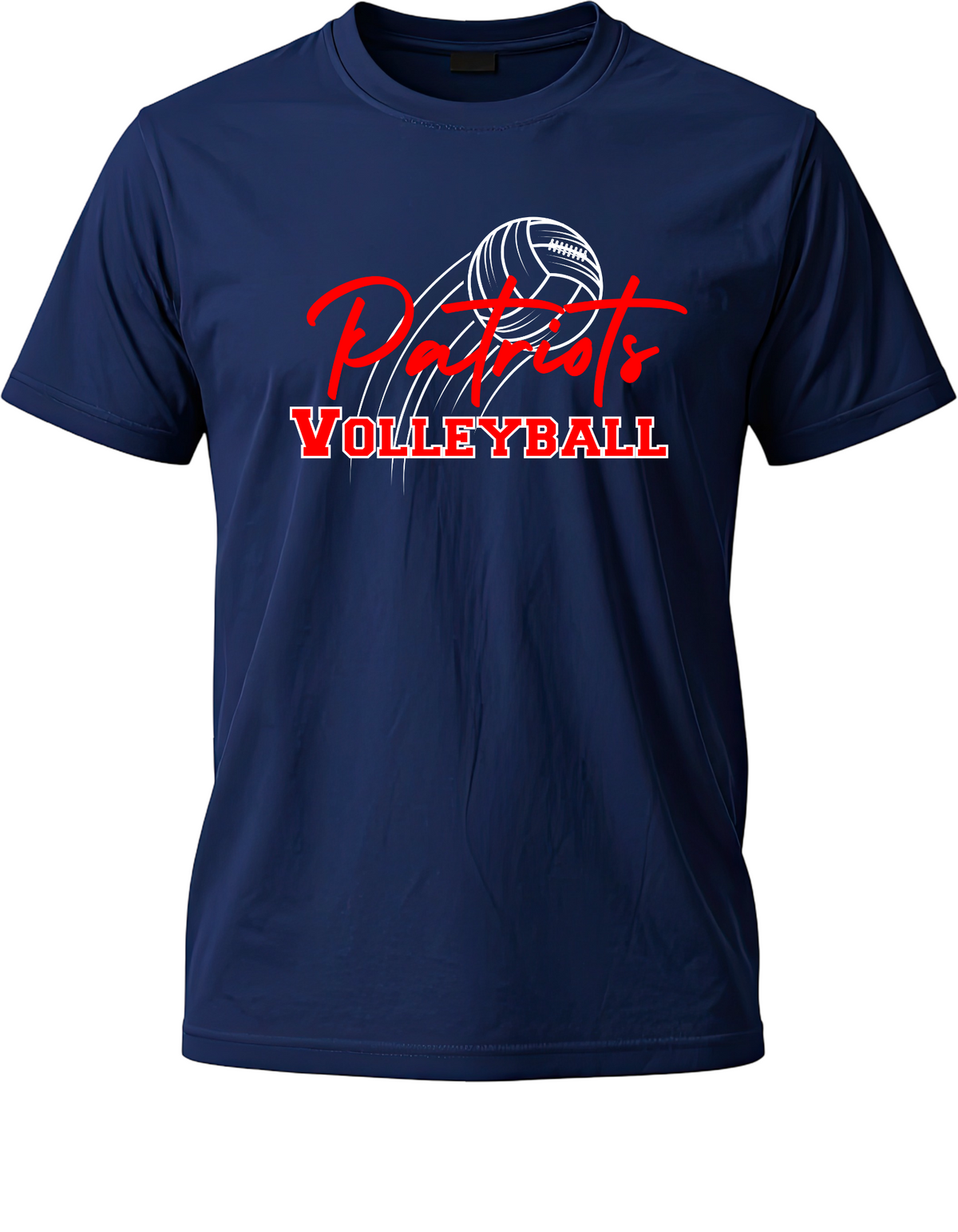 Eisenhower Volleyball Patriots Navy tee